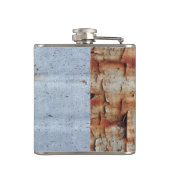 Peeling-Textur Flachmann (Rückseite)