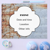 Peeling-Textur Flyer (Einzeln)