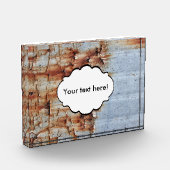 Peeling-Textur Fotoblock (Links)