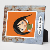 Peeling-Textur Fotoplatte (Seite)