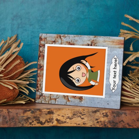 Peeling-Textur Fotoplatte (Seite)