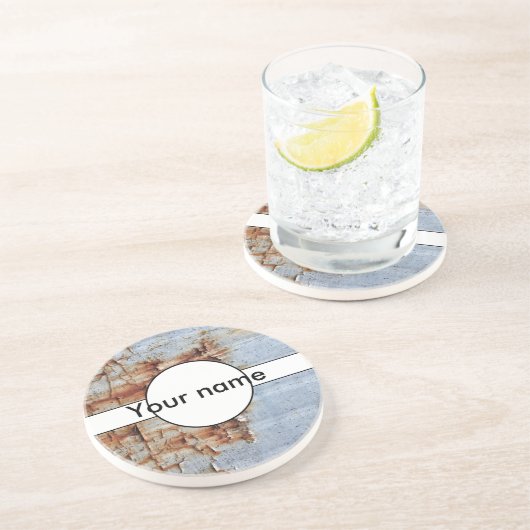 Peeling-Textur Getränkeuntersetzer (Seite)