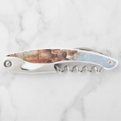 Peeling-Textur Kellnermesser (Vorderseite)
