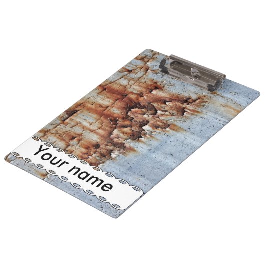 Peeling-Textur Klemmbrett (Schrägansicht)