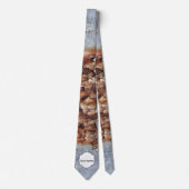 Peeling-Textur Krawatte (Vorderseite)