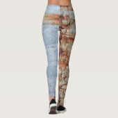 Peeling-Textur Leggings (Rückseite)