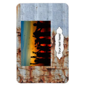 Peeling-Textur Magnet (Vertikal)