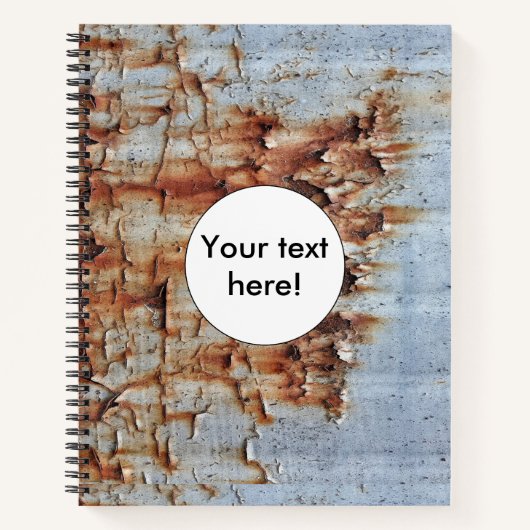 Peeling-Textur Notizblock (Vorderseite)