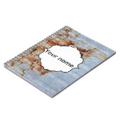 Peeling-Textur Notizblock (Linke Seite)