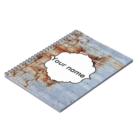 Peeling-Textur Notizblock (Linke Seite)