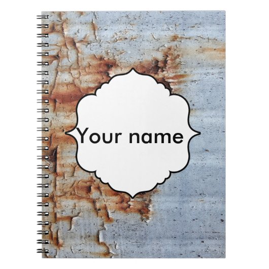 Peeling-Textur Notizblock (Vorderseite)