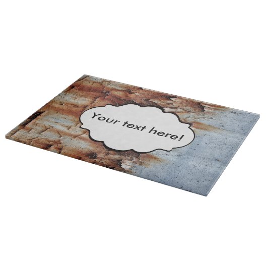 Peeling-Textur Schneidebrett (Ecke)