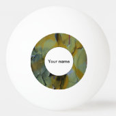 Peeling Tischtennisball (Rückseite)