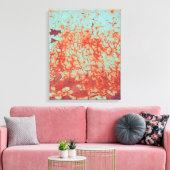 Peeling und Rost Abstrakt Leinwanddruck (Insitu (Wohnzimmer))