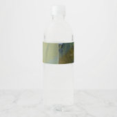 Peeling Wasserflaschenetikett (Rückseite)