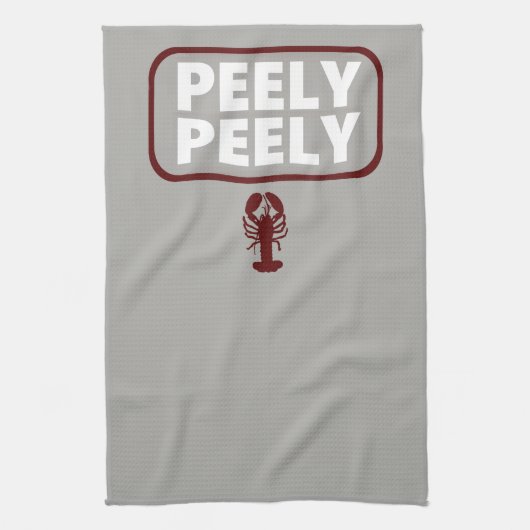Peely Peely lustiges Geschirrtuch (Vertikal)