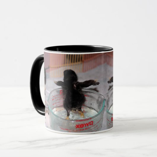Peep-Badzeit Tasse (Vorderseite Links)