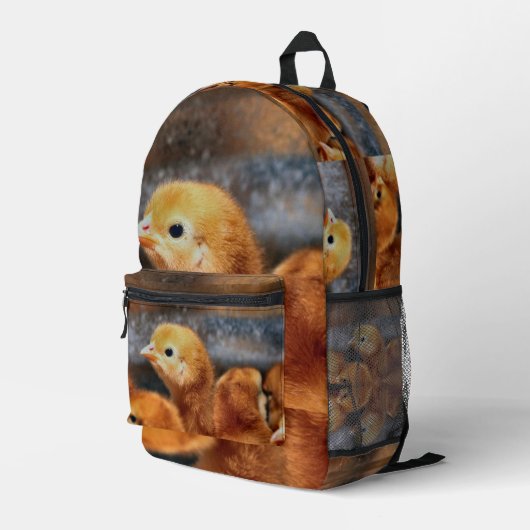 Peep Bedruckter Rucksack (Rückseitige Ecke Rechts)