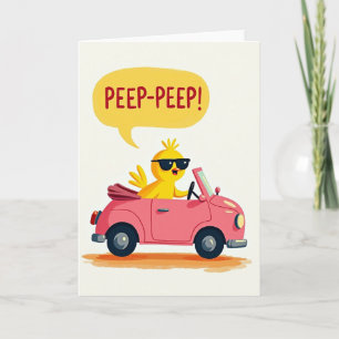Peep Peep Fun Bird Ride Karte
