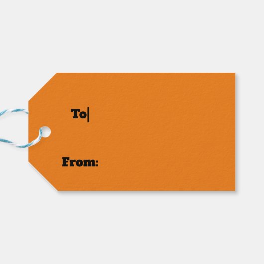 Peep Peep Geschenkanhänger (Rückseite Horizontal)