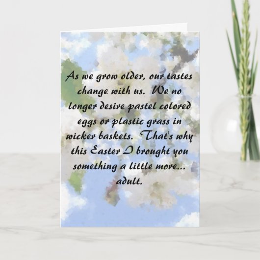 Peep Show Feiertagskarte (Vorderseite)