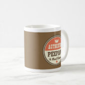 Peepaw der Vatertags-Vintage Tasse (VorderseiteRechts)