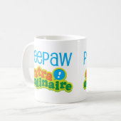 Peepaw Extraordinaire Geschenk-Idee Kaffeetasse (Vorderseite Links)