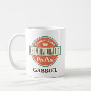 PeePaw personalisiertes Büro-Tassen-Geschenk Kaffeetasse