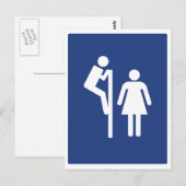 Peeper Postkarte (Vorne/Hinten)