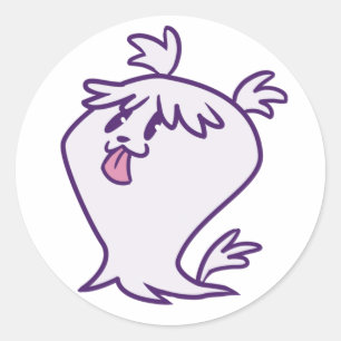 Peepers Runder Aufkleber