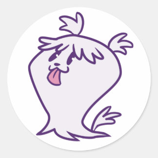 Peepers Runder Aufkleber