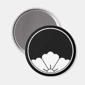 Peephole-View rhombische chinesische Blume in dthr Magnet (Vorderseite/Rückseite)