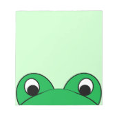 Peeping Froster Notepad Notizblock (Vorderseite)