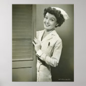 Peeping Nurse Poster (Vorne)