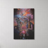 Peeping Through Pat Hartman's Bedroom Window Leinwanddruck (Vorderseite)