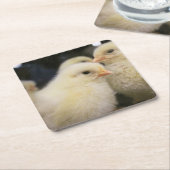 Peeps Rechteckiger Pappuntersetzer (angewinkelt)