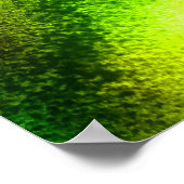 Peer Art niedliche Aquarellfrucht Poster (Ecke)