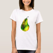 Peer Art niedliche Aquarellfrucht T-Shirt (Vorderseite)