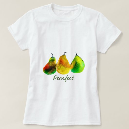 Peer Art niedliche Aquarellfrucht T - Shirt (Design vorne)