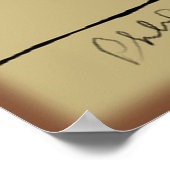 Peer-Druck Poster (Ecke)