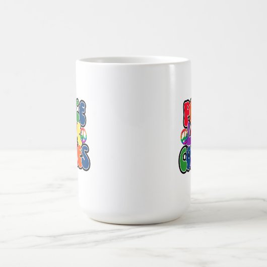 Peer-Liebe-Collies Kaffeetasse (Mittel)