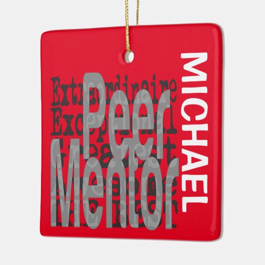 Peer Mentor Extraordinaire CUSTOM Keramikornament (Links)