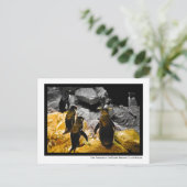 Peer Pressure on Kansas Border Pinguins Foto Postkarte (Stehend Vorderseite)