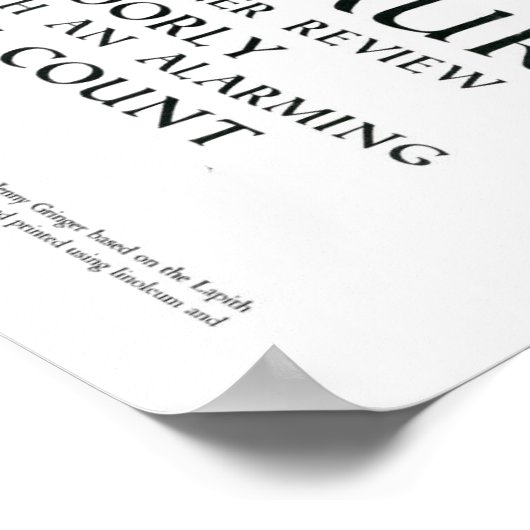 Peer Review Centaurs Poster (Ecke)