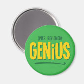 Peer Reviews mit Genius Round Magnet (Vorderseite/Rückseite)