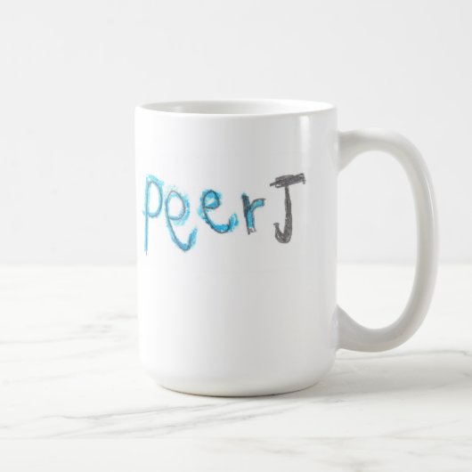 PeerJ Tasse mit Kinderlogo (Rechts)