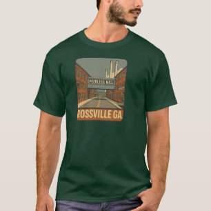 Peerless Mühle Rossville GA Retro Vintage T-Shirt