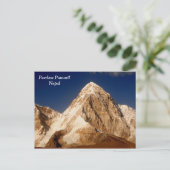 Peerless Pumori Postkarte (Stehend Vorderseite)