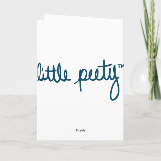 Peety sagt... feiertagskarte (Rückseite)