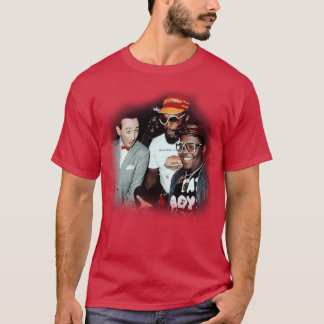 Peewee Herman Fat Boys mit Mr 1985 lustig T-Shirt